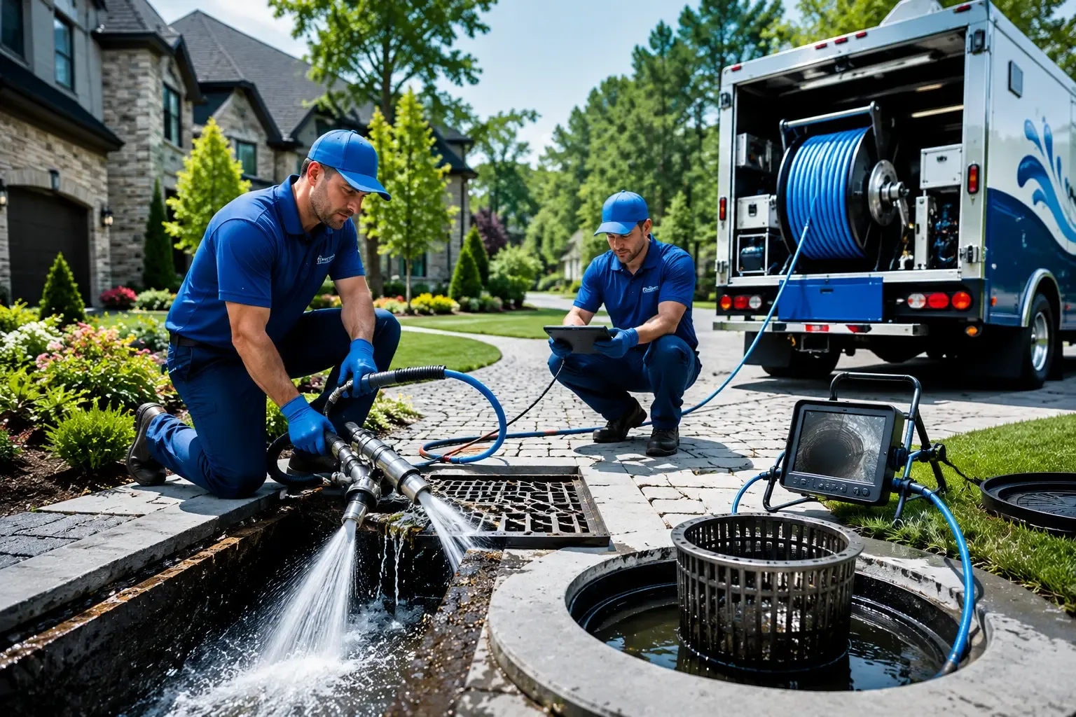 Local outdoor drain cleaning professionals in Osage, MN